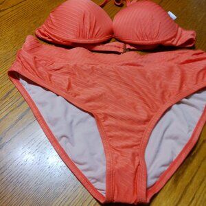 Mynah High Waist Bikini Swimsuit SIZE LARGE NEW WITHOUT TAGS
